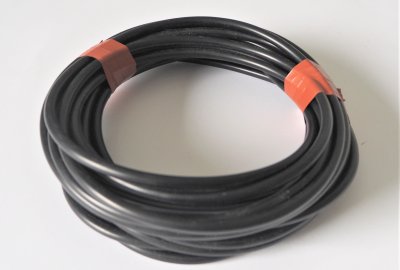 Pancerz linki, czarny, fi 4,0 mm, pakiet 10 m