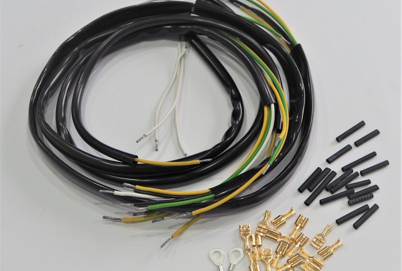 Instalacja elektryczna, z kierunkowskazami, Jawa Babetta 210-photo2
