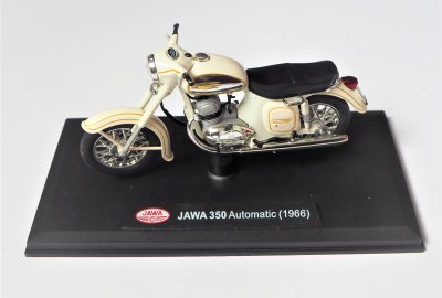 Model motocykla Jawa 350 Panelka, automatic