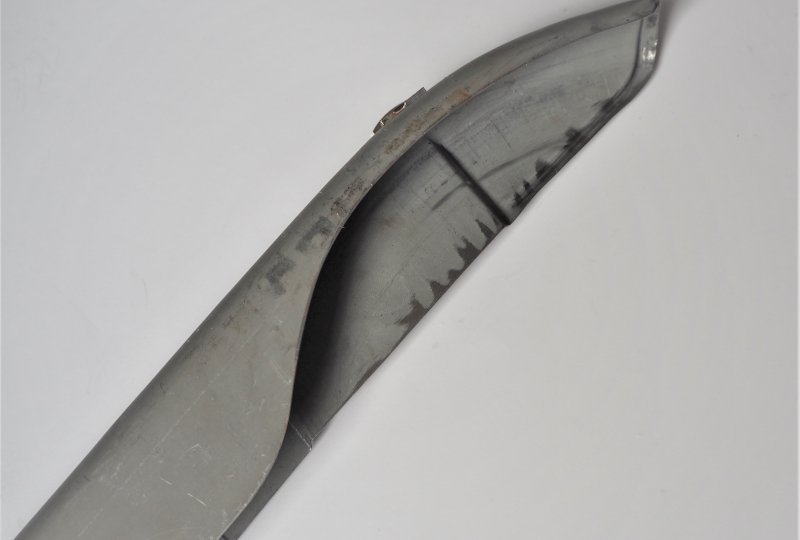 Osłona łańcucha, do ramy z amortyzatorem, surowa, CZ 125/150 C-photo5