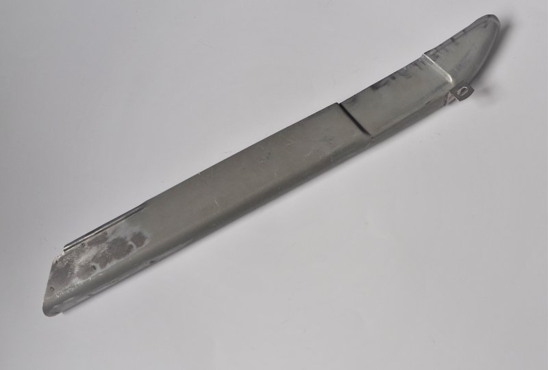 Osłona łańcucha, do ramy z amortyzatorem, surowa, CZ 125/150 C-photo2