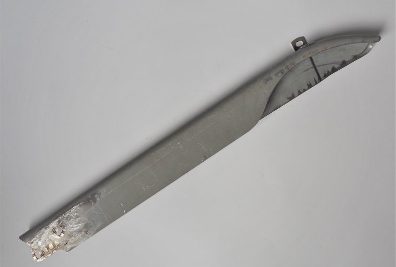Osłona łańcucha, do ramy z amortyzatorem, surowa, CZ 125/150 C-photo3