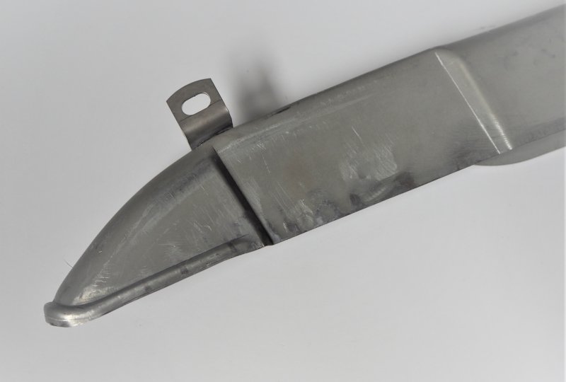 Osłona łańcucha, do ramy z amortyzatorem, surowa, CZ 125/150 C-photo4