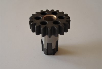 Zębatka skrzyni biegów na napęd łańcucha, 19 zębów, Jawa 250/350