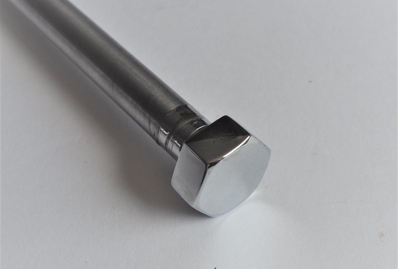 Ośka tylnego koła, 175 mm, chrom, Jawa 550-photo3