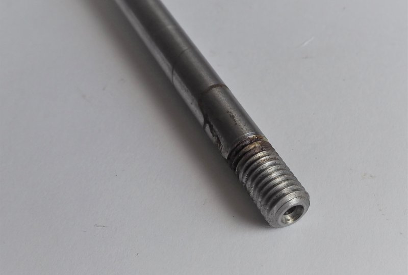 Ośka tylnego koła, 175 mm, chrom, Jawa 550-photo4