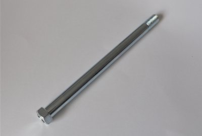 Ośka tylnego koła, M12 x 1,50 x 170 mm, ocynk, Jawa Babetta