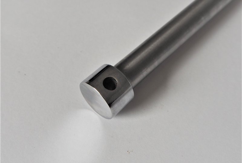 Ośka przedniego koła, 155 mm, chrom, Jawa 555-photo2