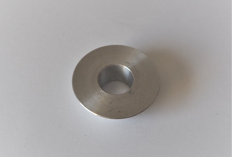 Rozpórka przedniego koła, stożkowa, aluminium, Jawa Babetta-photo1