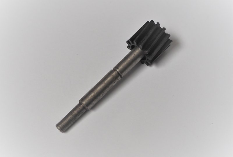 Zębatka napędu linki obrotomierza, 12 zębów, stal/plastik, Jawa 634-640-photo1