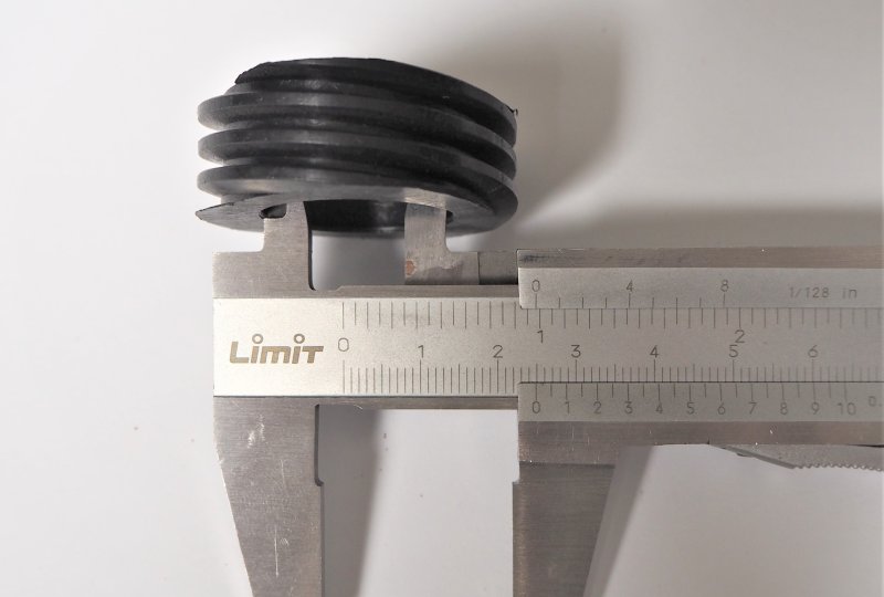 Napęd obrotomierza do nakrętki wału korbowego, plastik, oryginalny, Jawa 634-640-photo4