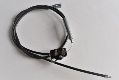 Linka hamulca z automatem stop, 49+80 cm, całkowica dł.147 cm, Jawa 634