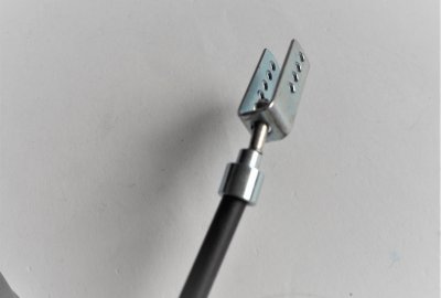 Linka hamulca z automatem stop, 94+38 cm, całkowica dł.147 cm, Jawa 638-639