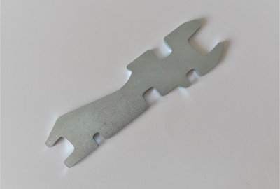 Klucz narzędziowy 13-17 mm, ocynk, Jawa, CZ