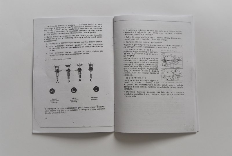 Instrukcja obsługi CZ 125/488, 175/487 - J.POLSKI format A5, 47 stron-photo1