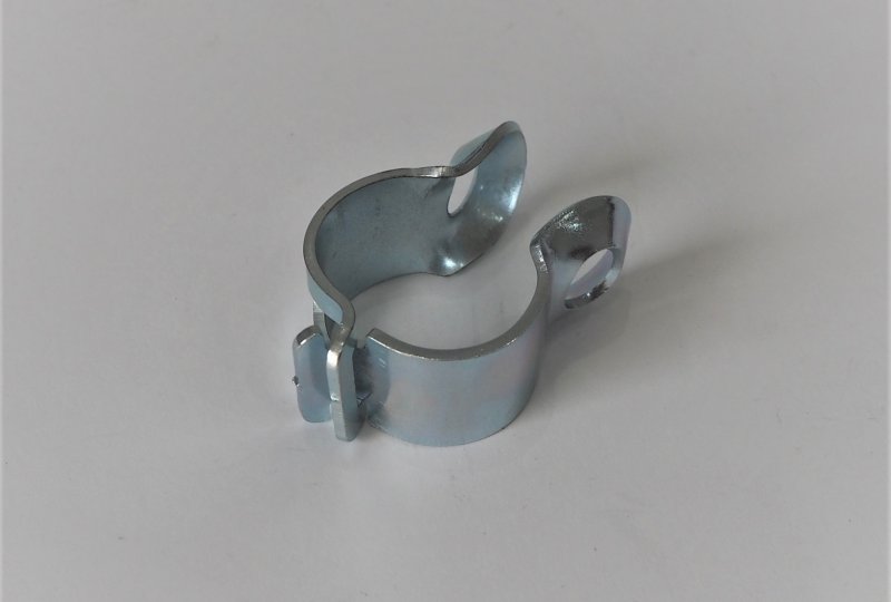 Objemki kierownicy na lusterka, otwór 8 mm, ocynk, Jawa, CZ-photo2