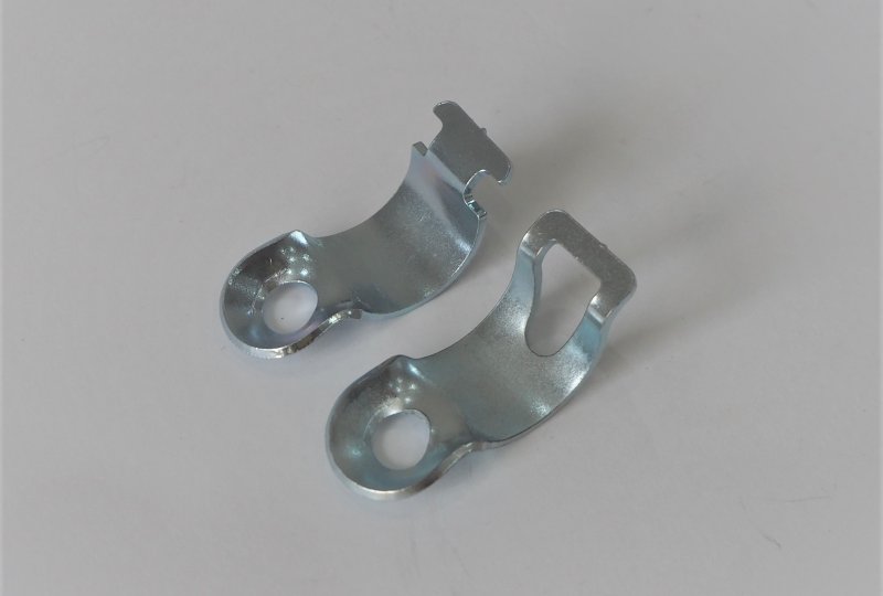 Objemki kierownicy na lusterka, otwór 8 mm, ocynk, Jawa, CZ-photo4