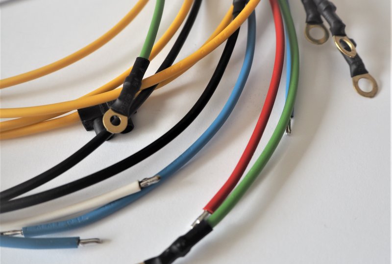 Instalacja elektryczna, Jawa 50 typ 555 z jednym siedzeniem-photo2