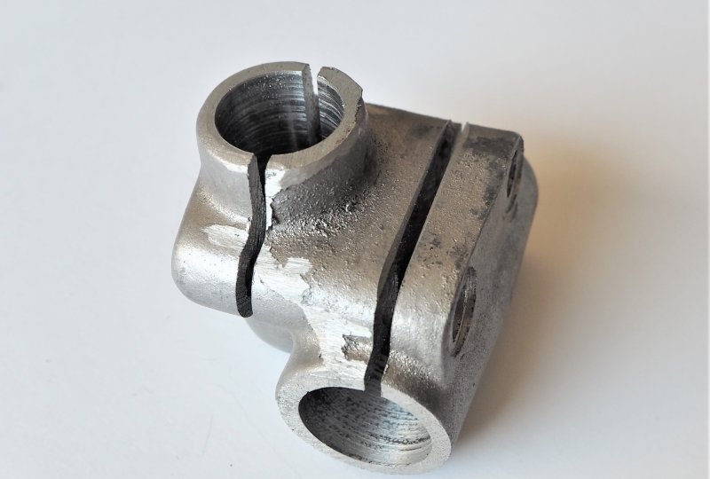 Uchwyt kierownicy, aluminium, Jawa 05, 20, 550, 555-photo3