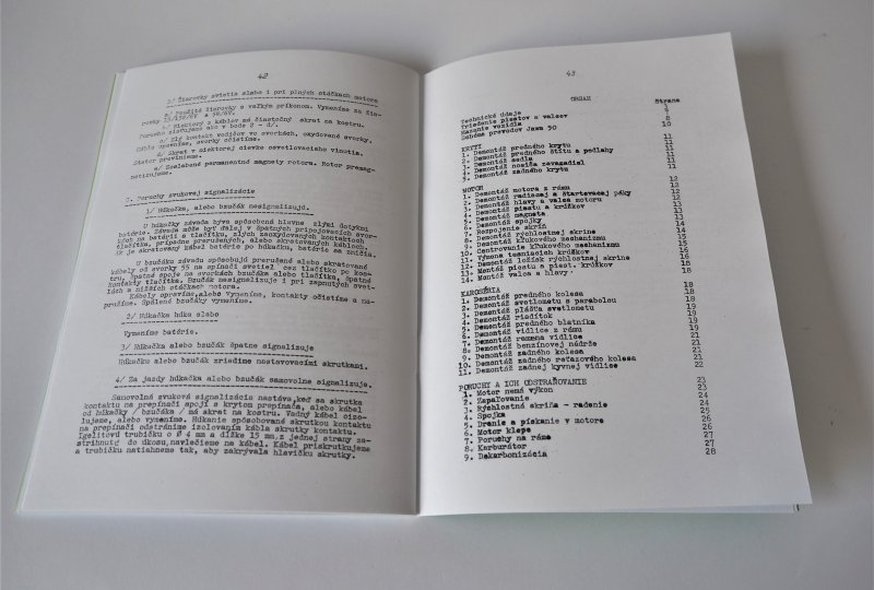 Podręcznik warsztatowy Jawa 50 typ 550/555 - J.SŁOWACKI format A5, 47 stron-photo2