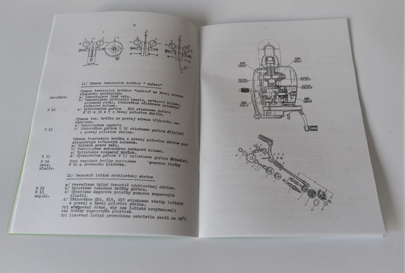 Podręcznik warsztatowy Jawa 50 typ 550/555 - J.SŁOWACKI format A5, 47 stron-photo3