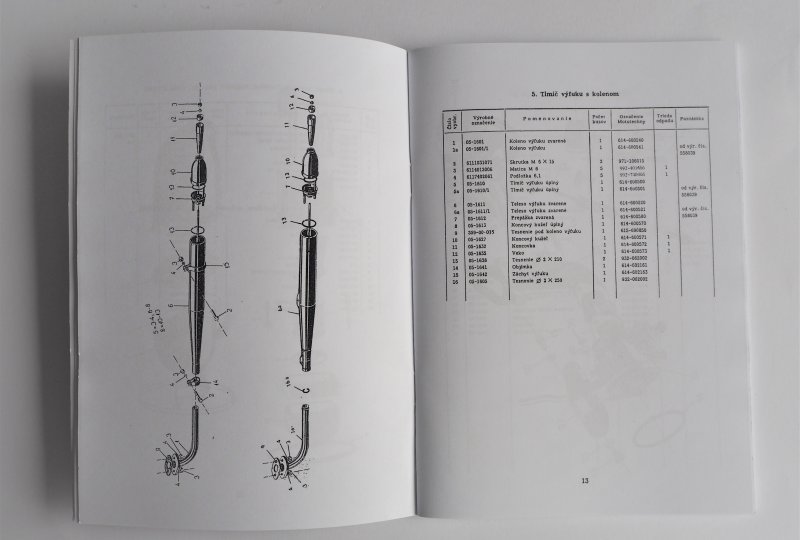 Katalog części zamiennych Jawa 50 typ 05 - J.SŁOWACKI format A5, 74 stron-photo3