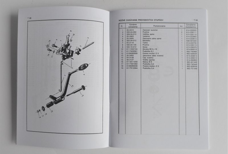 Katalog części zamiennych Jawa 50 typ 20/21 - J.SŁOWACKI format A5, 48 stron-photo3