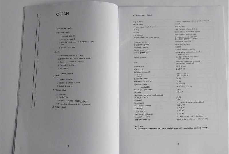 Podręcznik warsztatowy Jawa 50 typ 210 BABETTA - J.SŁOWACKI format A4, 32 stron-photo2