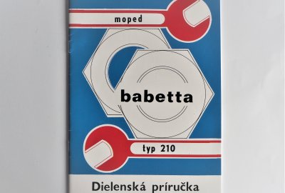 Podręcznik warsztatowy Jawa 50 typ 210 BABETTA - J.SŁOWACKI format A4, 32 stron