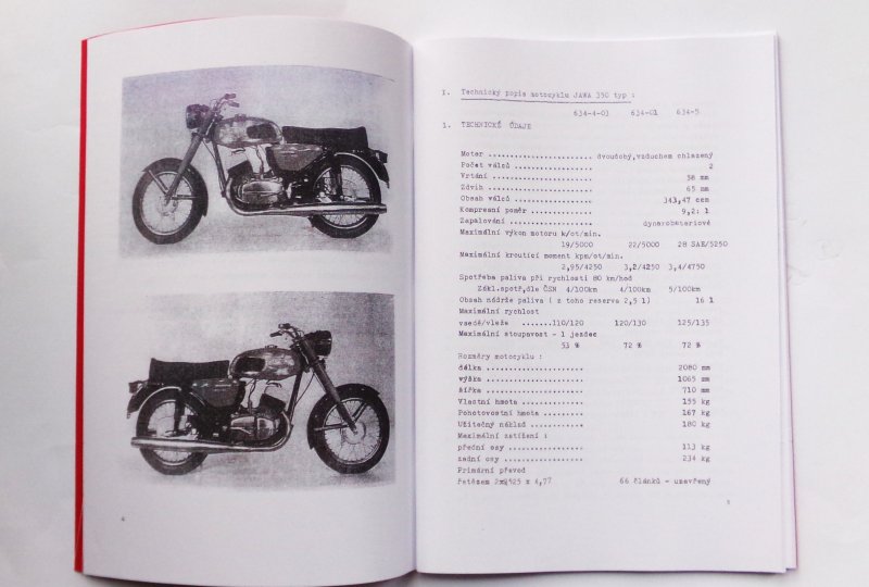 Podręcznik warsztatowy JAWA 350/634 - J.CZESKI format A4, 80 stron-photo2