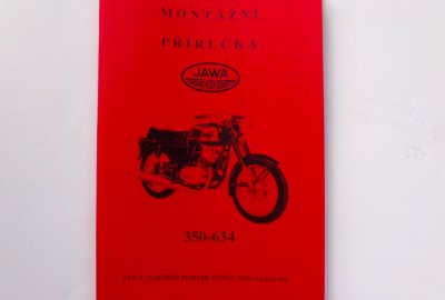Podręcznik warsztatowy JAWA 350/634 - J.CZESKI format A4, 80 stron