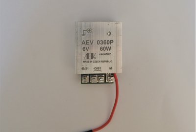 Regulator elektroniczny 6V/60 W + pol AEV 0360P