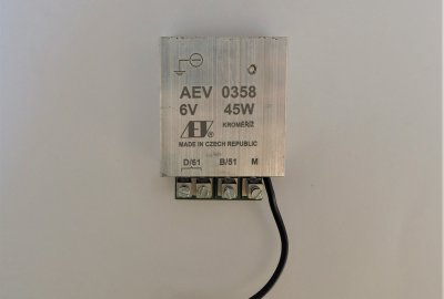 Regulator elektroniczny 6V/45W - pol AEV 0358