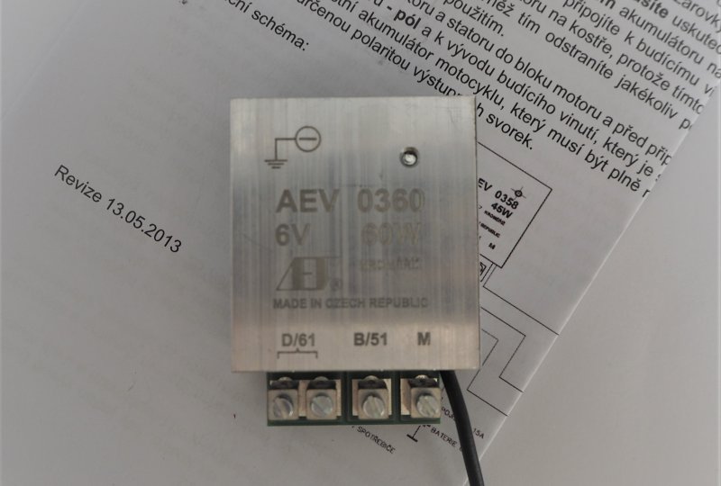Regulator elektroniczny 6V/60 W - pol AEV 0360-photo2