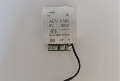 Regulator elektroniczny 6V/60 W - pol AEV 0360, Jawa 500 OHC