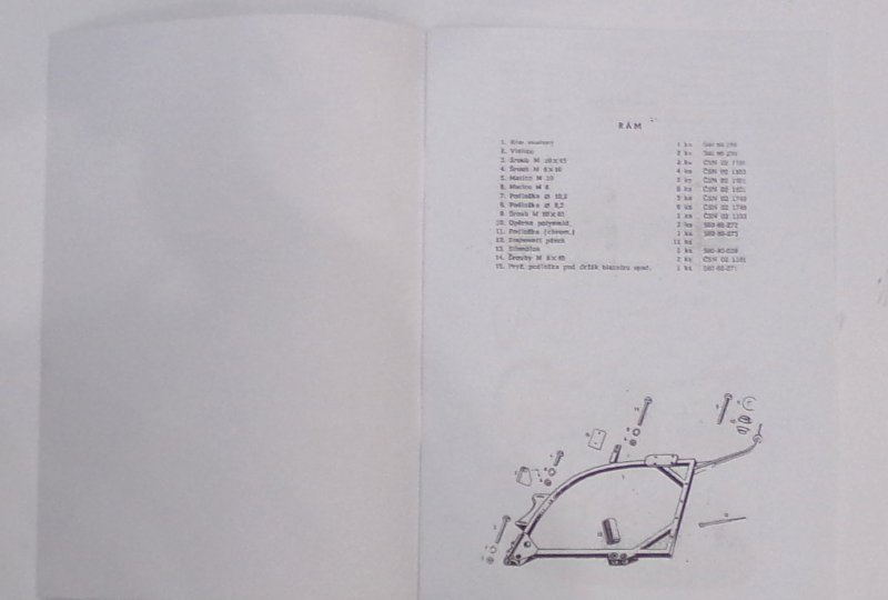 VELOREX 560 sidecar - J.CZESKI, format A4, 13 stron-photo2