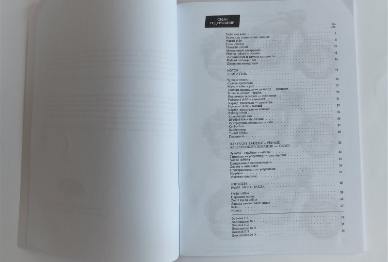 Podręcznik warsztatowy JAWA KYVACKA 353/354, PANELKA 559/360 - J.CZESKI, ROSYJSKI, format A4, 68 stron-photo2