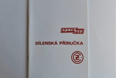Podręcznik warsztatowy CZ 471 - J.CZESKI, format A4, 53 stron