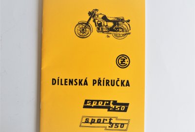 Podręcznik warsztatowy CZ 471/472 - J.CZESKI, format A4, 60 stron