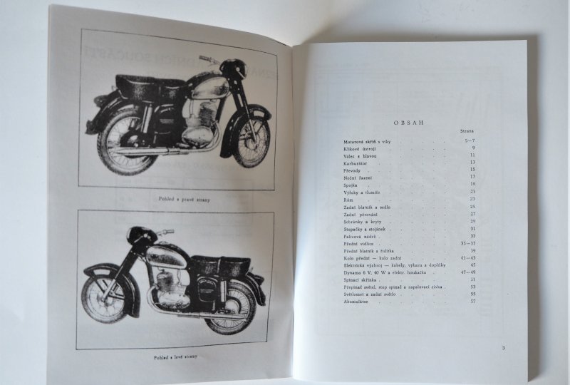 Katalog części zamiennych JAWA-CZ 125/355-175/356 - J.CZESKI, format A5, 88 stron-photo2