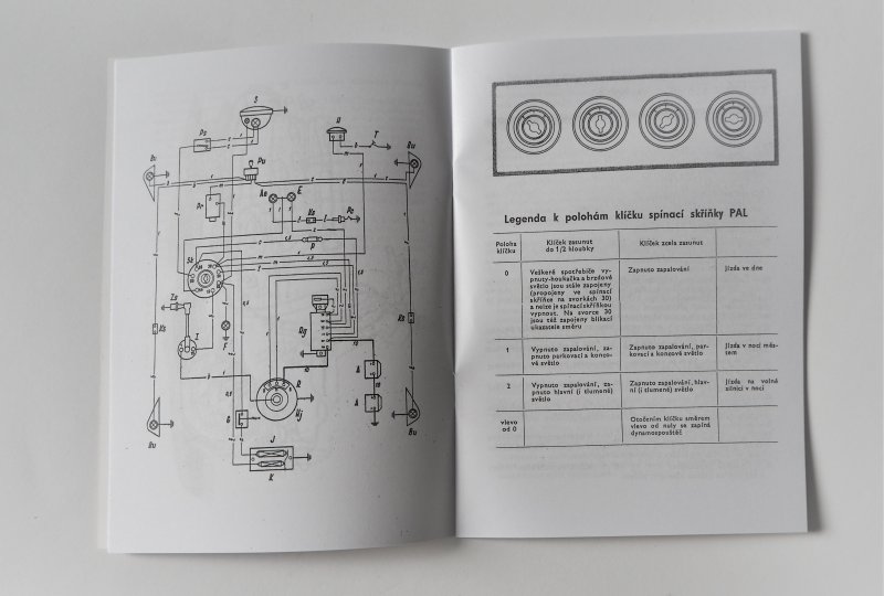 Schemat instalacji elektrycznej CZ 501/502 - J.CZESKI, format A5, 29 stron-photo3