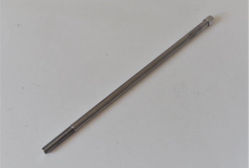 Śruba mocowania kierownicy, 230 mm, nierdzewna, polerowana, Jawa 05-23-photo3