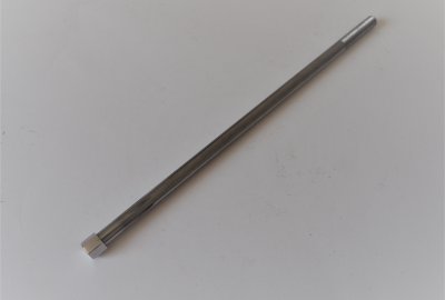 Śruba mocowania kierownicy, 230 mm, nierdzewna, polerowana, Jawa 05-23