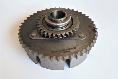 Kosz sprzęgłowy, jednorzędowy, kompletny, oryginał, Jawa 250/350 Kyvacka, Perak