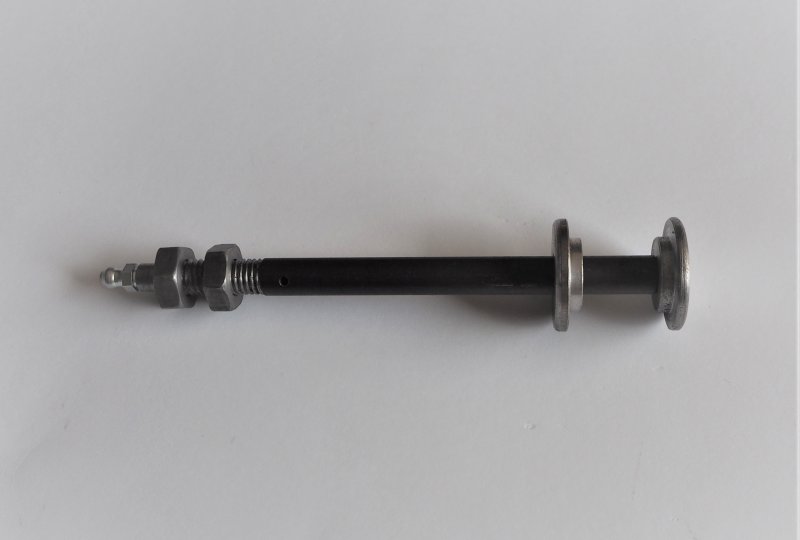 Łącznik wahacza, na sworzeń 105 mm z kalamitką, Jawa, CZ-photo3