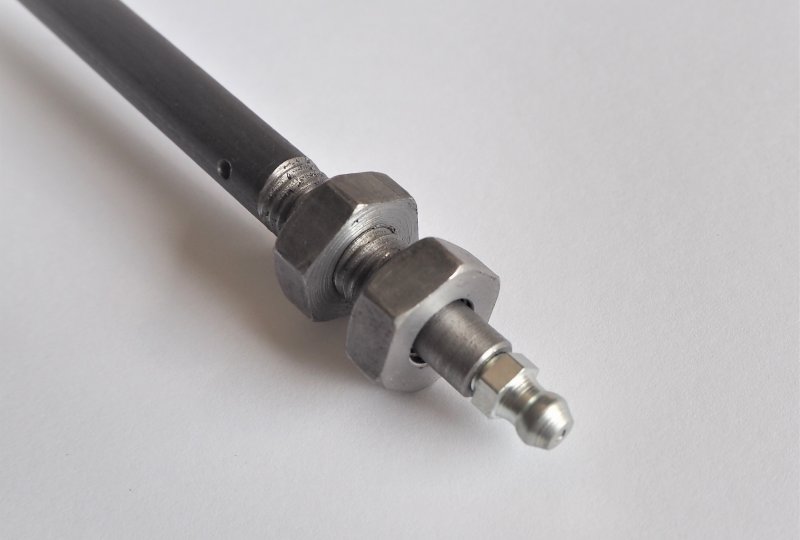 Łącznik wahacza, na sworzeń 105 mm z kalamitką, Jawa, CZ-photo4