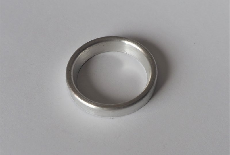 Podkładka sprężyny tylnego amortyzatora, aluminium, Jawa, CZ-photo2