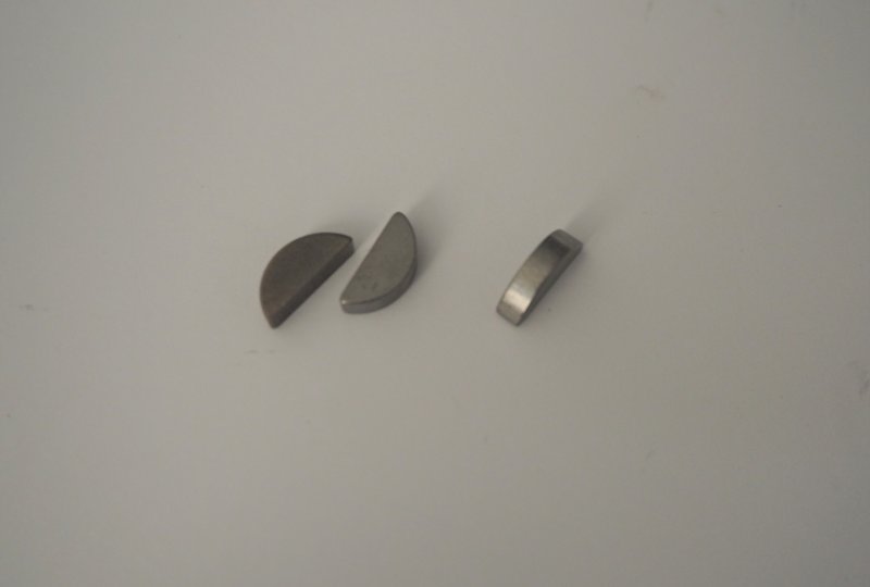 Klin na czop wału 3x5x12,5mm, CZ 125/150-photo2