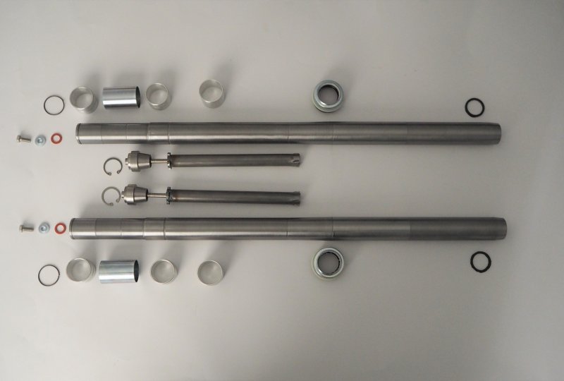 Przednie zawieszenie, komplet naprawczy, tulejki aluminiowe, Jawa, CZ-photo2