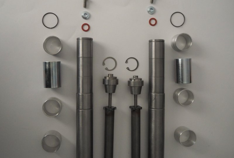 Przednie zawieszenie, komplet naprawczy, tulejki aluminiowe, Jawa, CZ-photo5